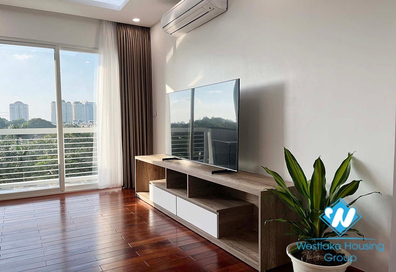 A colorful 3 bedroom apartment in Ciputra for rent